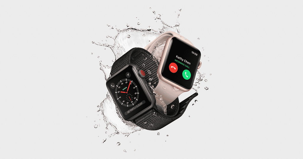does apple watch series 3 gps receive texts
